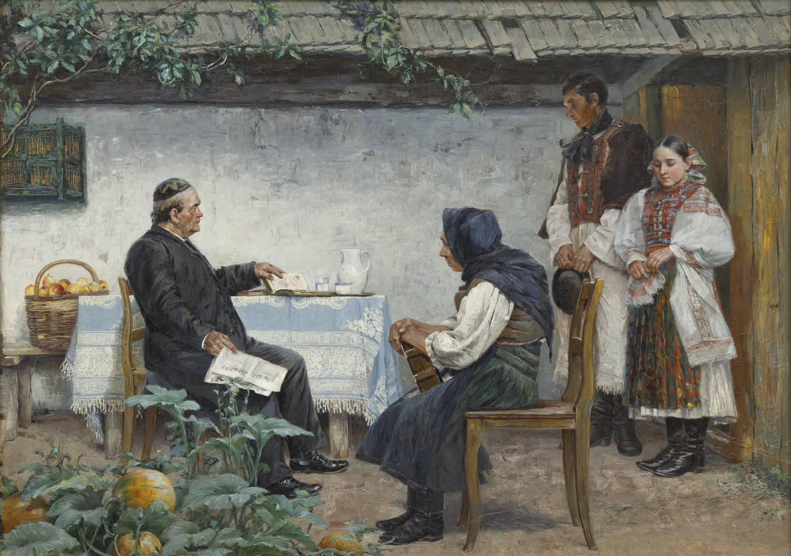 Artmark a vândut artă de 1.6 mil. euro în România, Bulgaria și Croația 1 Bulgaria I record Jaroslav Veshin Before the wedding 1896 50k Euro