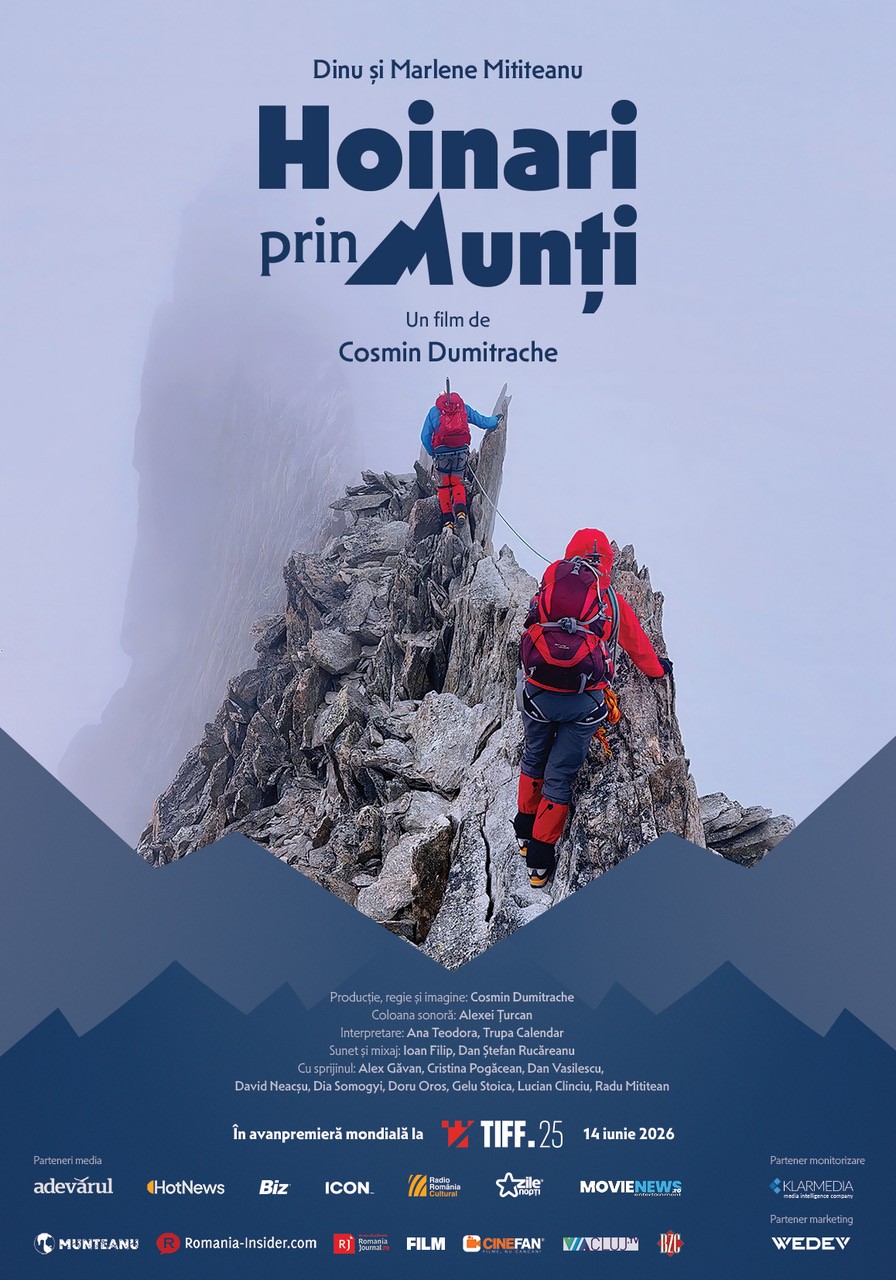 „Hoinari prin Munți”, în avanpremieră mondială la TIFF 2026 1 Filmul Hoinari prin Munti