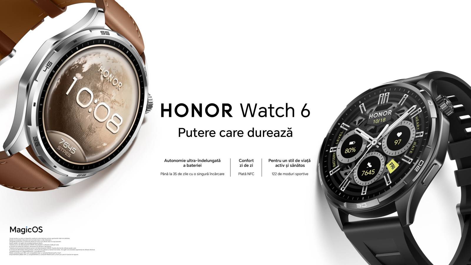 HONOR lansează Watch 6: autonomie de până la 35 de zile 2 HONOR Watch 6 RO2