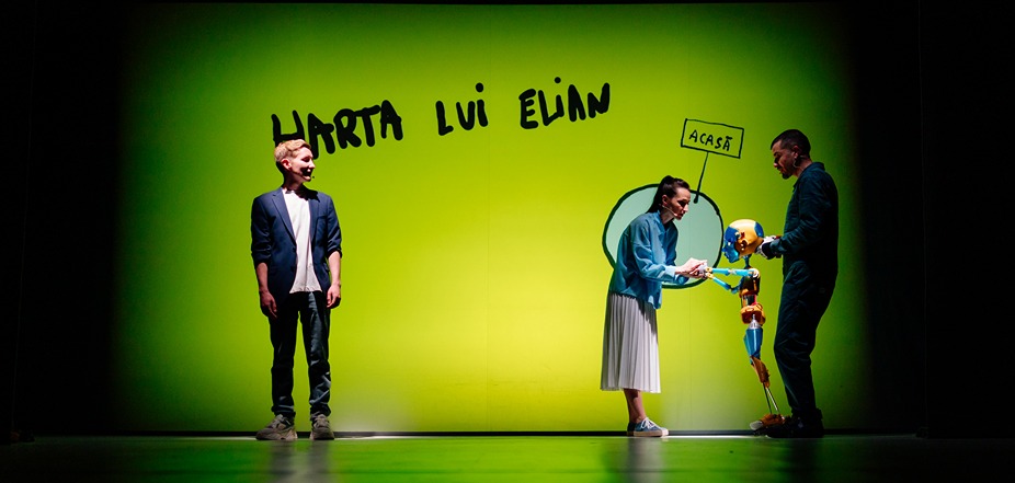 Harta lui Elian, primul spectacol din România dedicat copiilor cu dislexie și dificultăți de învățare, trei reprezentații la Teatrul EXCELSIOR 5 Harta lui Elian. foto Vornehm Volker 20