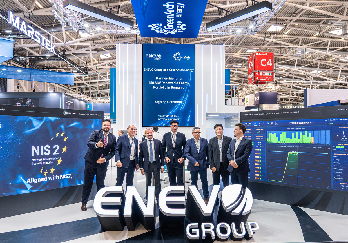 Semnarea parteneriatului dintre ENEVO Group si GreenArch Energy 3