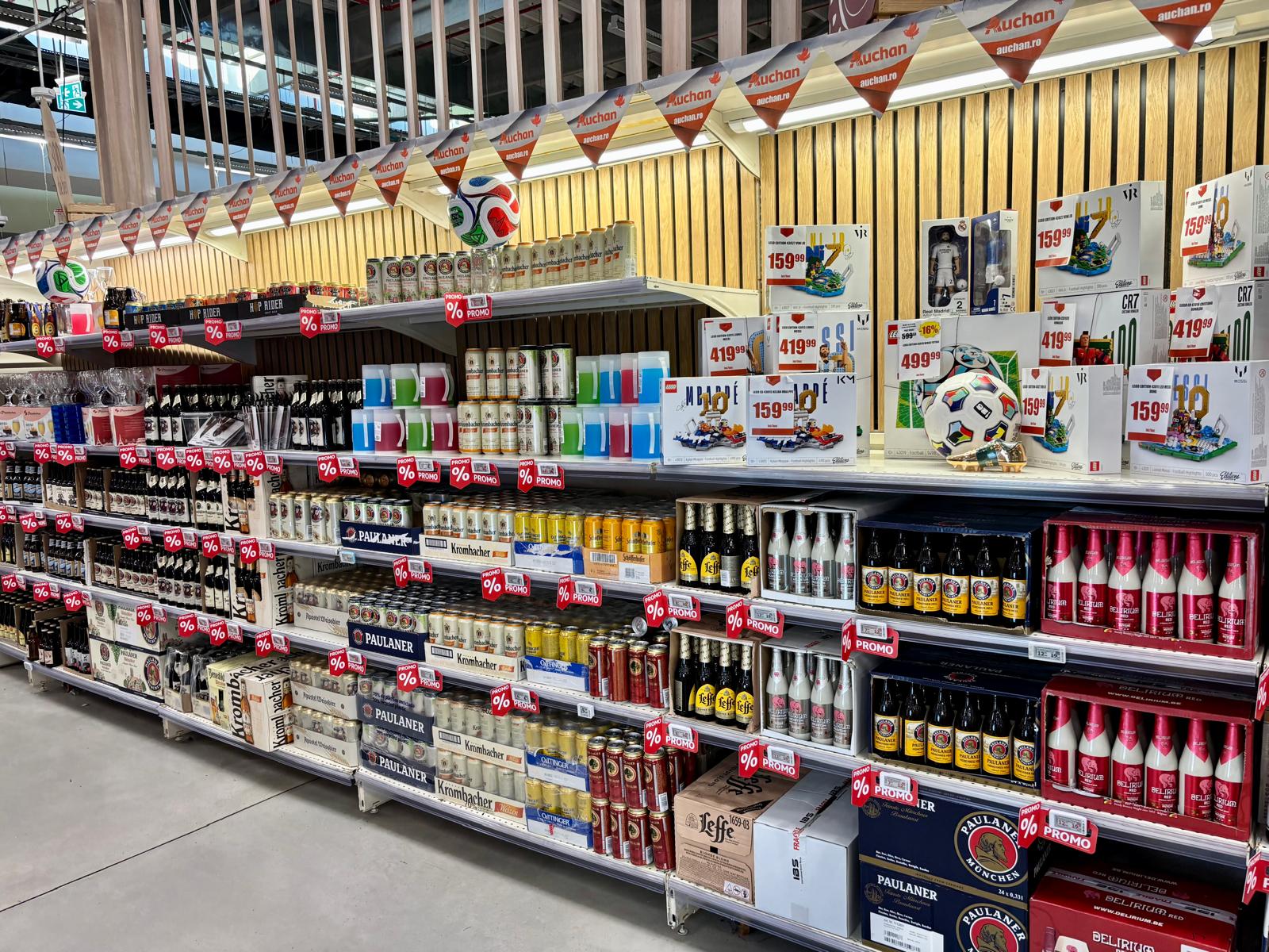 Târgul de bere de la Auchan, peste 300 sortimente de bere pregătite pentru campionatul mondial de fotbal 8 Targul de Bere Auchan 3