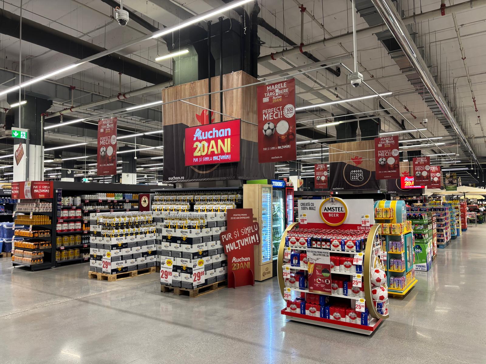 Târgul de bere de la Auchan, peste 300 sortimente de bere pregătite pentru campionatul mondial de fotbal 4 Targul de Bere Auchan 7