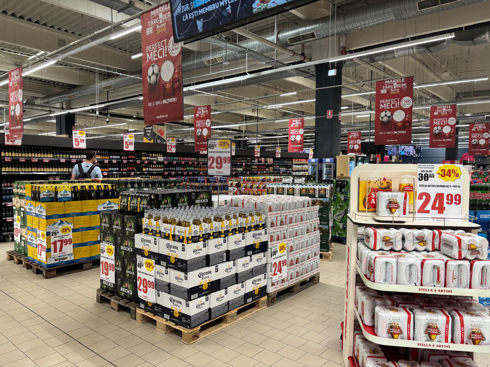 Târgul de bere de la Auchan, peste 300 sortimente de bere pregătite pentru campionatul mondial de fotbal 5 Targul de Bere Auchan 8