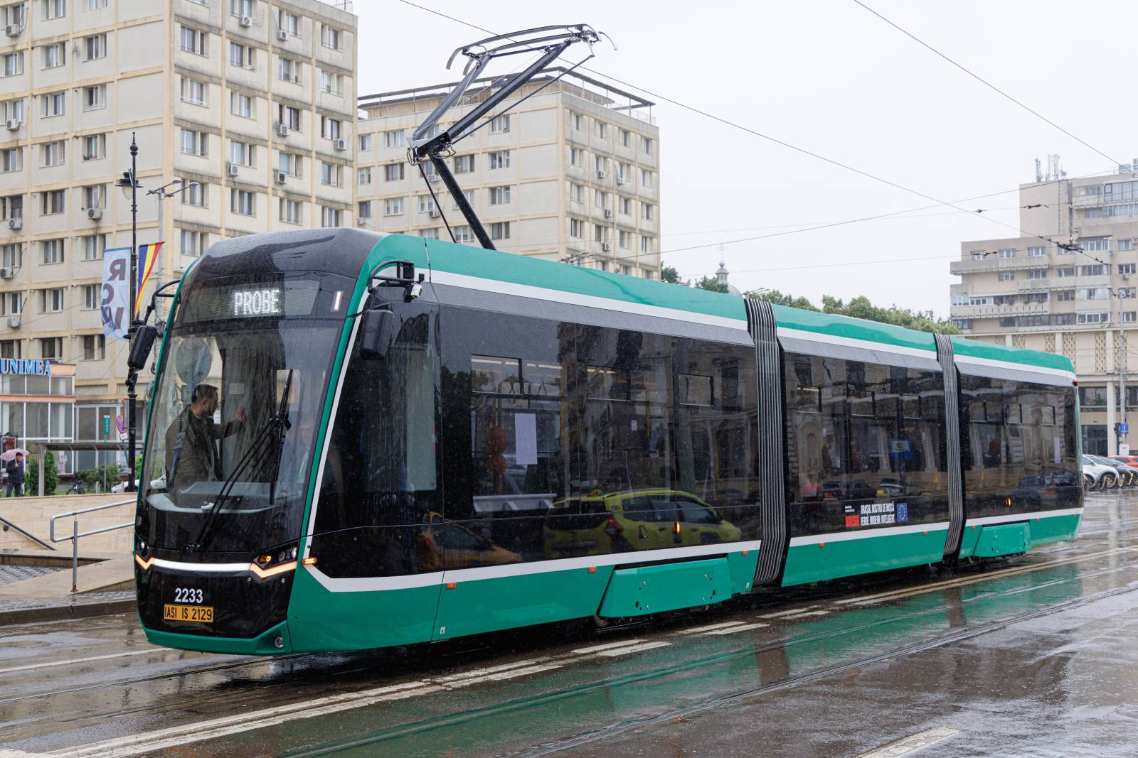 Bozankaya finalizează livrarea celor 18 tramvaie pentru Municipiul Iași 3 Yas Tramvayi 3 Modul 8.jpg