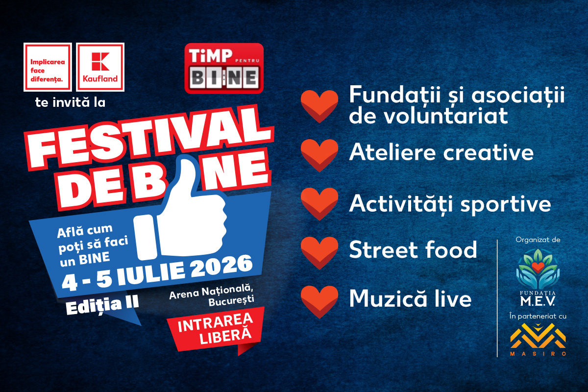 Festival de Bine, unul dintre cele mai așteptate evenimente ale verii, își deschide porțile la Arena Națională 1 1200X800 Festival de Bine