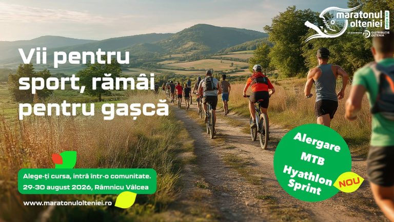 15072026 Comunicat de presa Distributie Oltenia Maratonul Olteniei 2026 sustine preventia cancerului de san si mamele aflate in dificultate