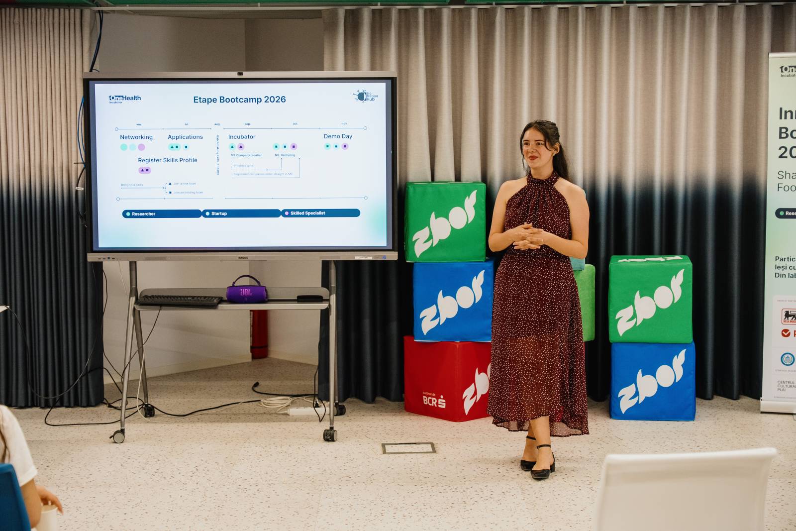 Sandra Popescu, 1Health Innovation Bootcamp: „Sănătatea oamenilor, a animalelor și a mediului sunt strâns legate între ele” 2 BMH Bucuresti 84