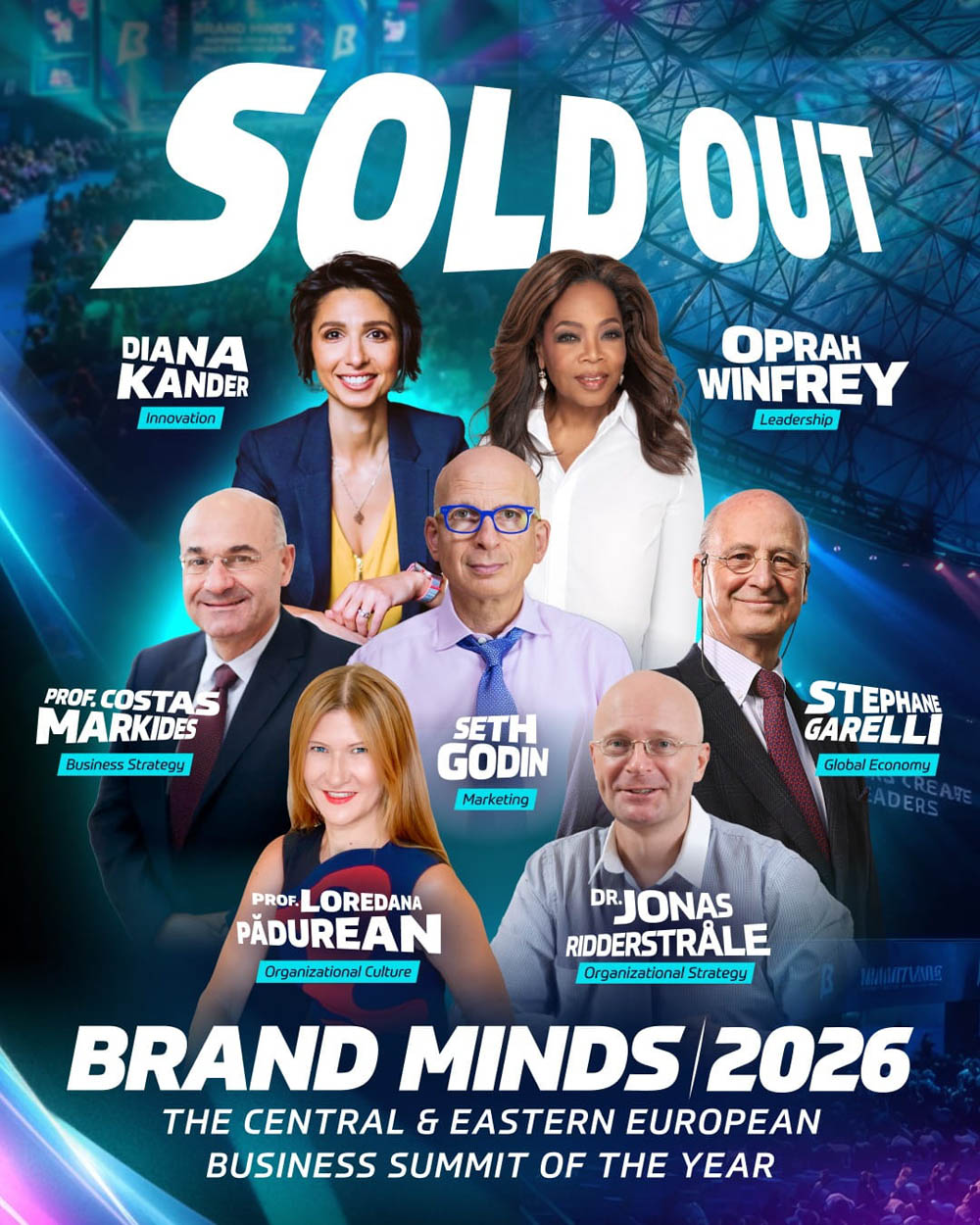BRAND MINDS este sold out cu trei luni înainte de ediția din septembrie, de la București 1 Brand Minds sold out