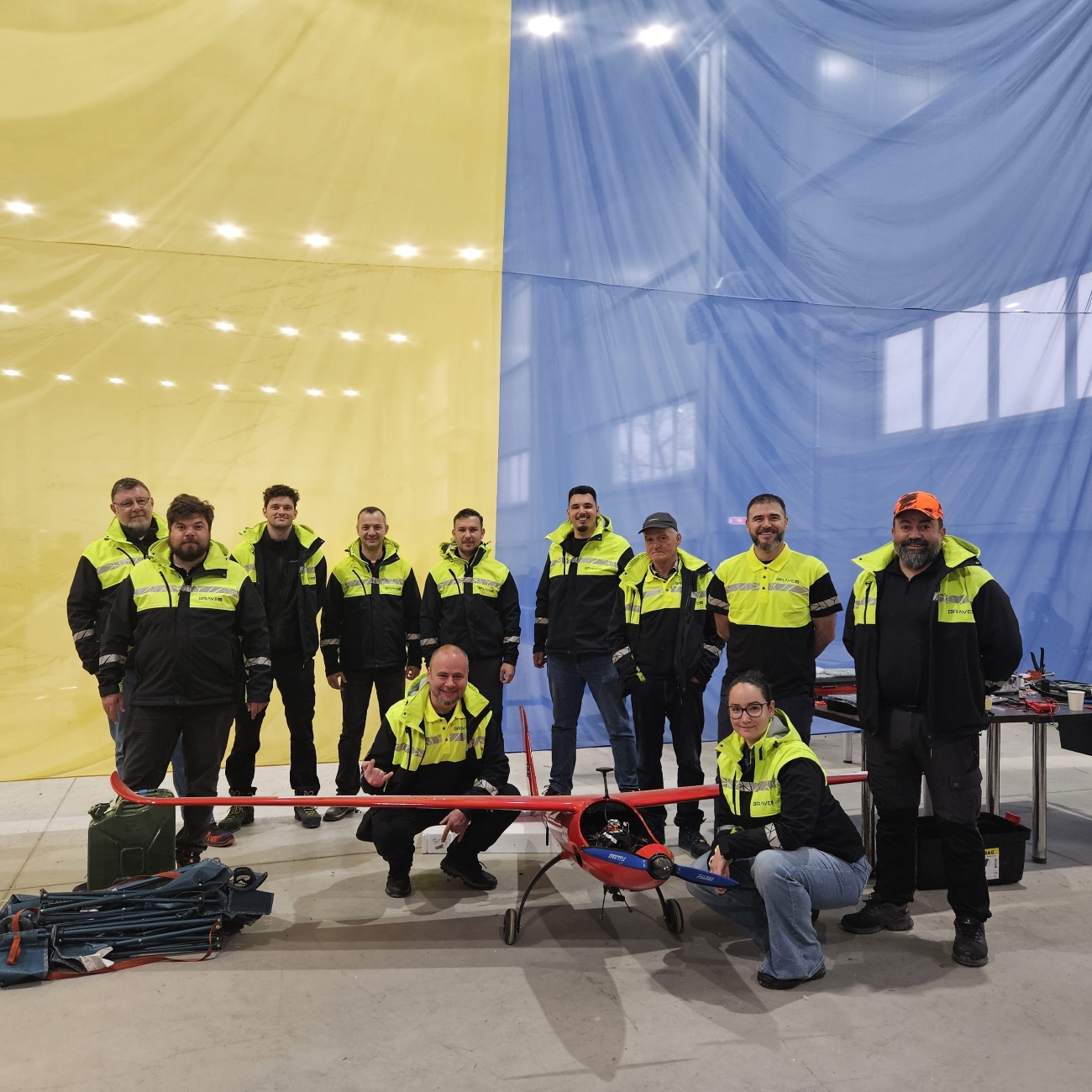 BraveX Aero și Romaero dezvoltă o capacitate industrială, lunară, de până la 17 aeronave fără pilot 2 Echipa BraveX Aero