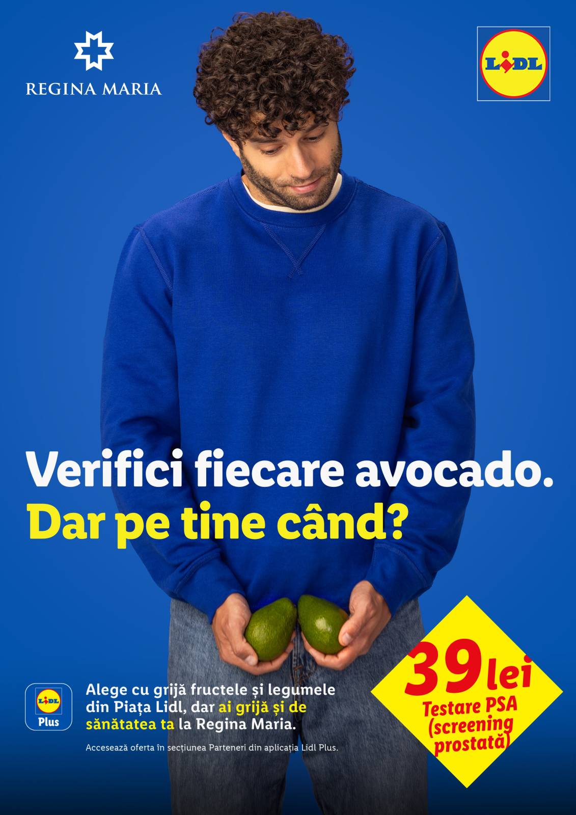 O campanie Ogilvy România pentru Lidl România în parteneriat cu Rețeaua de Sănătate Regina Maria 3 campania „Verifică-ți sănătatea”, dezvoltată de Ogilvy România pentru Lidl România