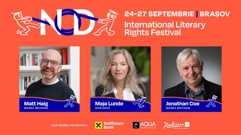 Jonathan Coe, Maja Lunde și Matt Haig vin la NOD Festival, în septembrie, la Brașov 28 NOD Festival 2026