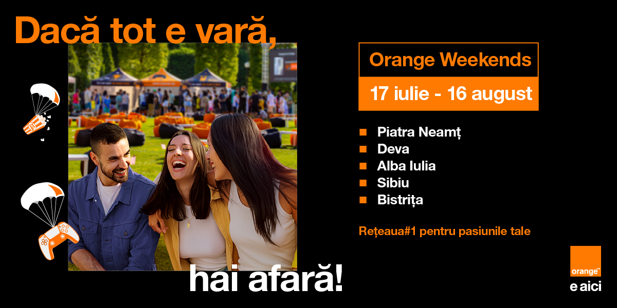 Orange Weekends aduce gaming, kendama și cinema în aer liber în cinci orașe din România 1