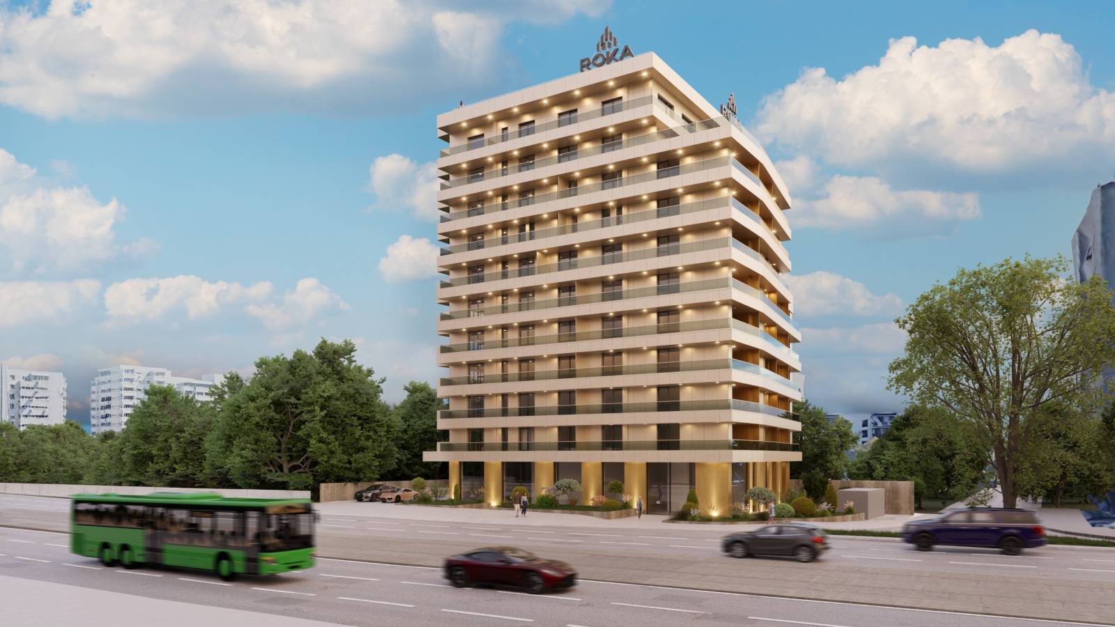 ROKA Development lansează Platinum și Parkview, două proiecte rezidențiale premium cu 144 de apartamente 5 Parkview by ROKA Development 2