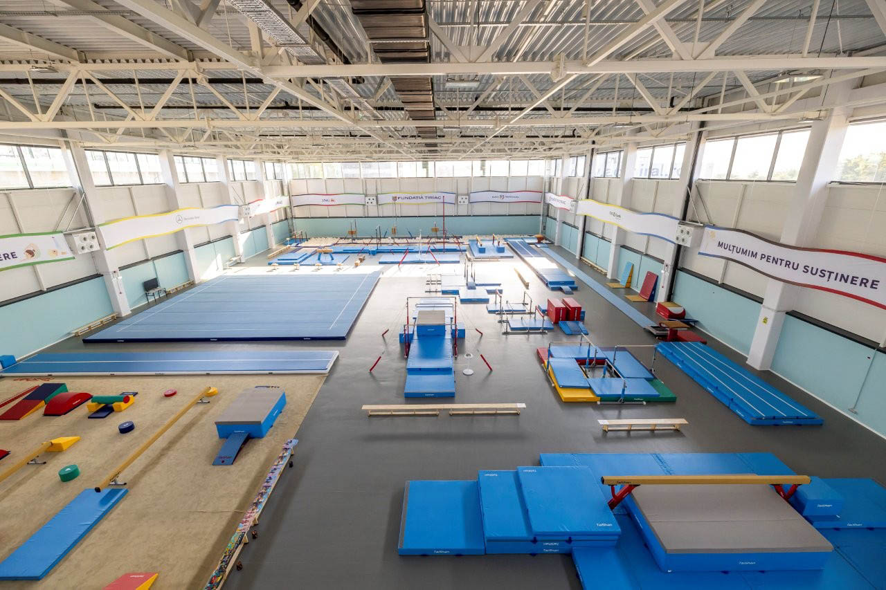 Sala de Gimnastică „Nadia Comăneci”, inaugurată la 50 de ani de la primul 10 din istoria gimnasticii olimpice 2 Sala de Gimnastica Nadia Comaneci interior