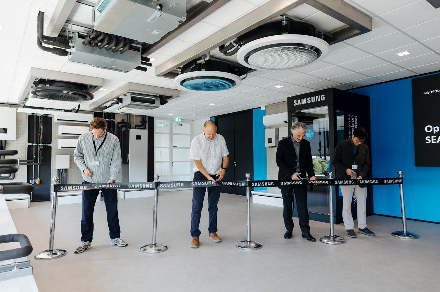 Samsung Climate Solutions deschide la Schiphol cel mai mare centru de training din Europa 1 Samsung centru de training 2