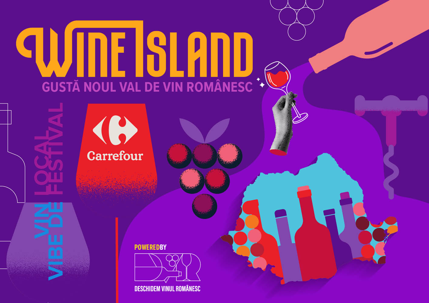 Carrefour România aduce noul val de vin românesc la Young Island Festival 1 Young Island Festival