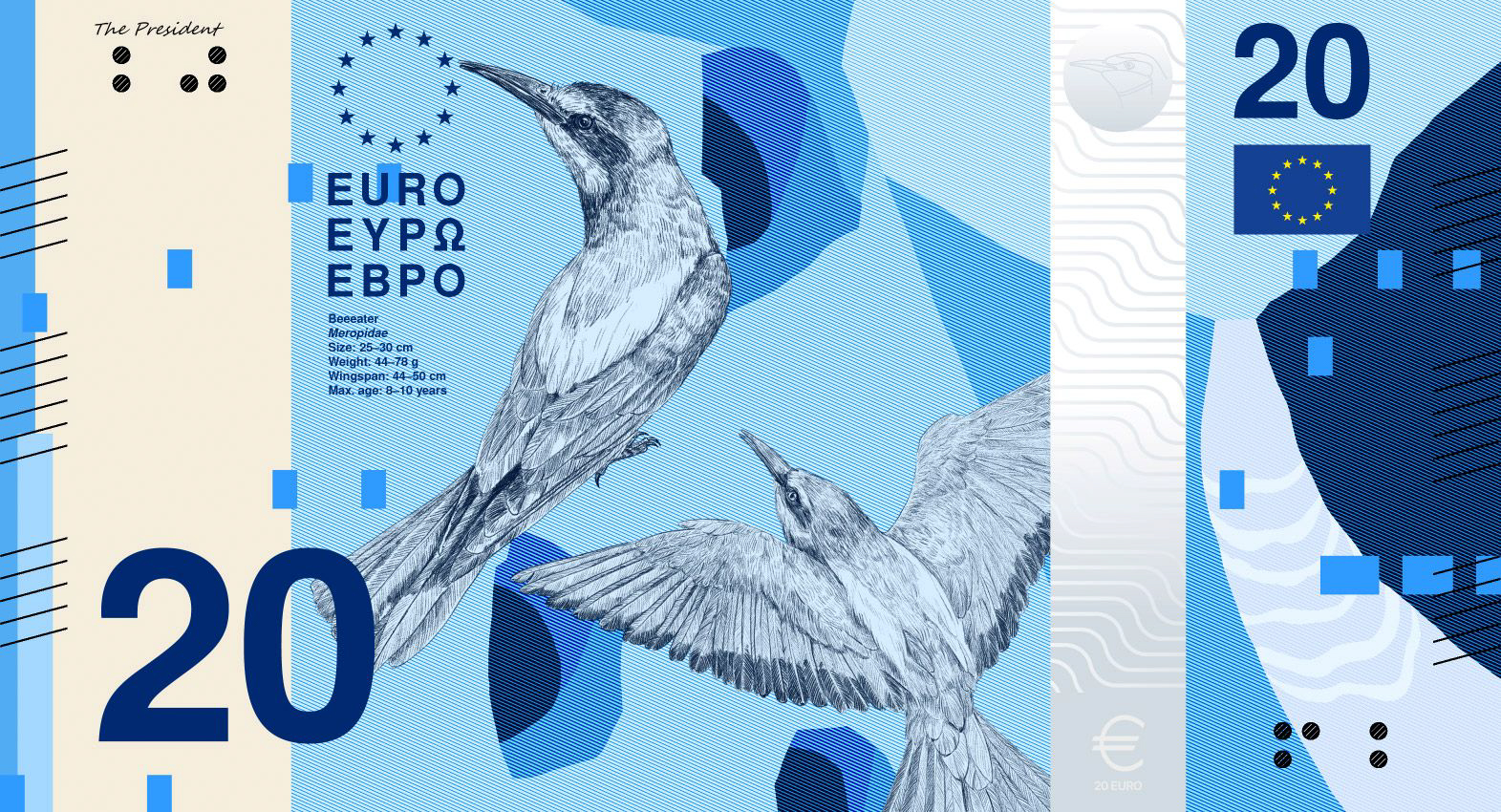 Noile bancnote Euro. Banca Europeană Centrală prezintă propunerile selectate pentru Euro 29 banknote design proposal b 20 front
