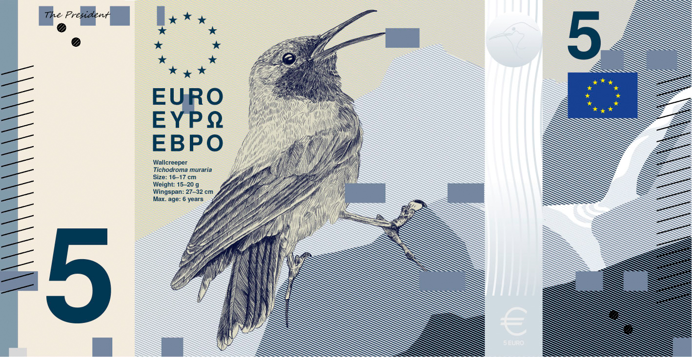Noile bancnote Euro. Banca Europeană Centrală prezintă propunerile selectate pentru Euro 78 banknote design proposal b 5 front