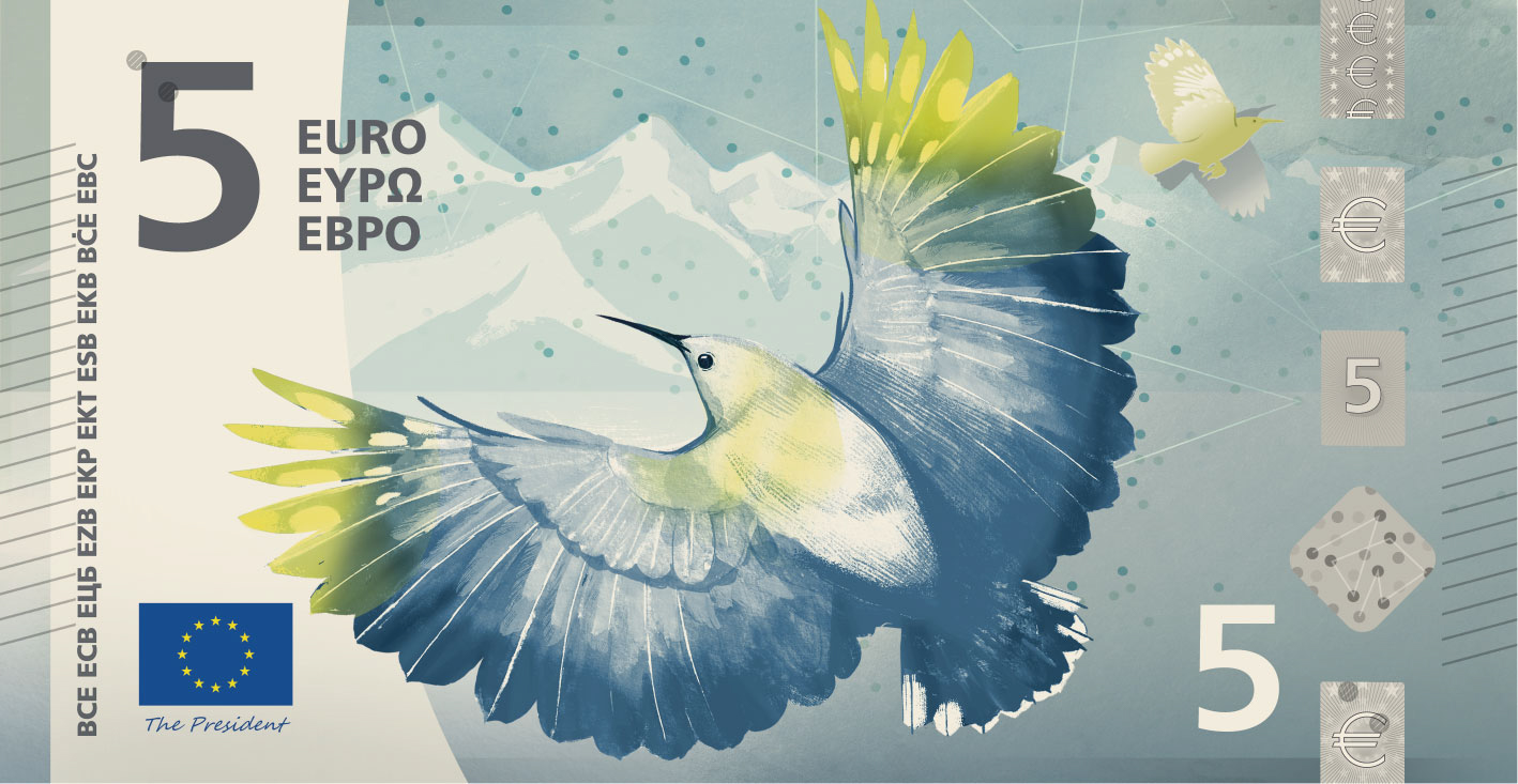 Noile bancnote Euro. Banca Europeană Centrală prezintă propunerile selectate pentru Euro 44 banknote design proposal h 5 front