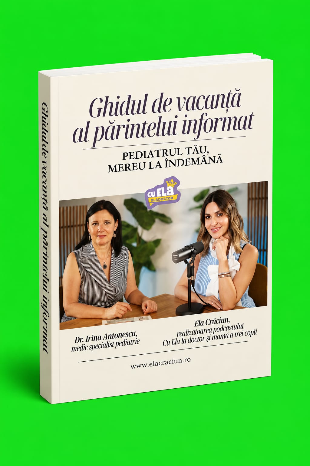 Ela Crăciun lansează „Ghidul de vacanță al părintelui informat”, un e-book gratuit cu recomandări validate de un medic specialist pediatru 1 Ela Crăciun lansează „Ghidul de vacanță al părintelui informat”