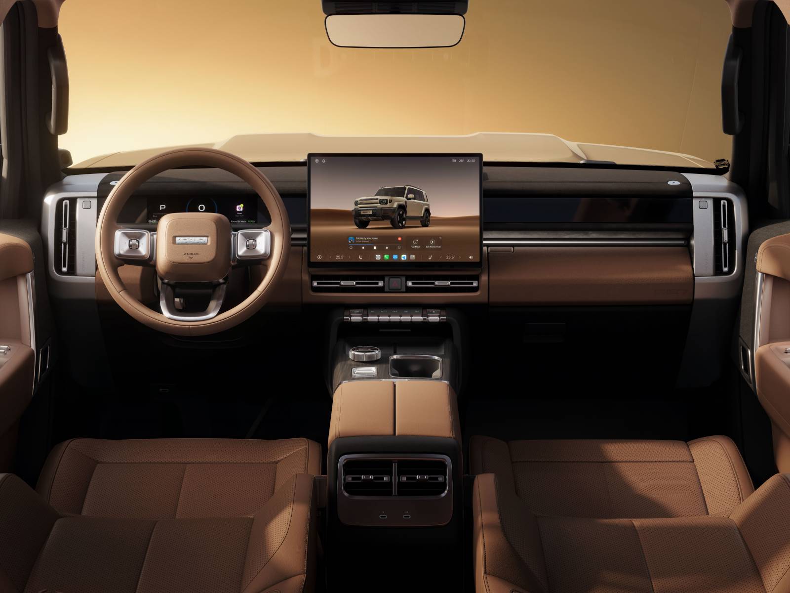 AUTO ITALIA va lansa iCAUR în România, pentru prima oara în Europa de la brandul strategic NEV al Chery Group 1 iCAUR V27 interior