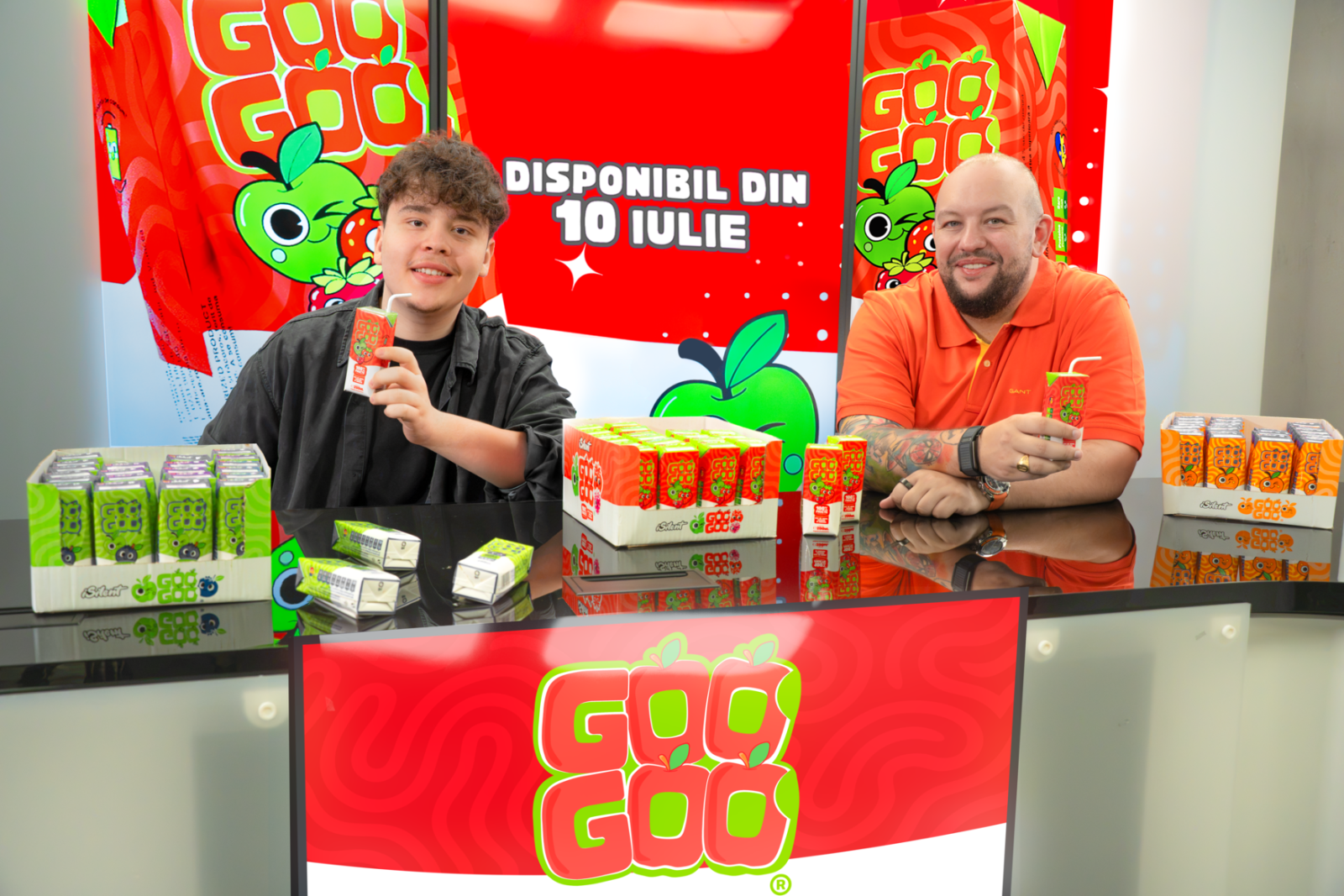 Sucul GOO GOO lansează a treia aromă și pregătește extinderea brandului 6 iSilent si Alexandru Ion