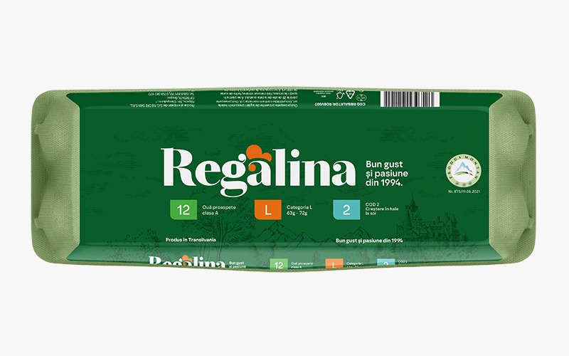 O nouă identitate vizuală: Regalina renunță la găina cu coroană 2 Regalina renunță la găina cu coroană in noua identitate vizuala