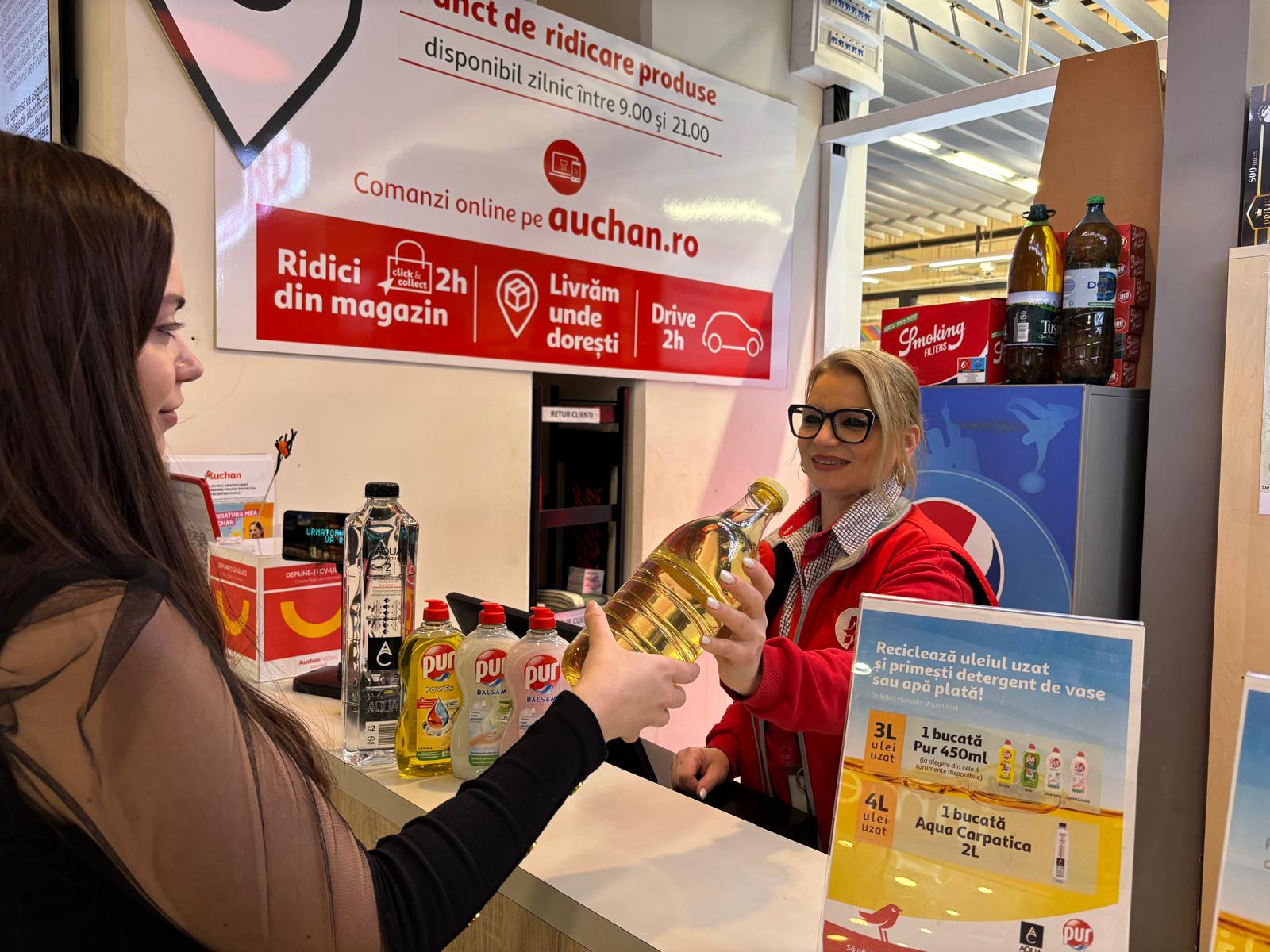 Auchan Program colectare ulei