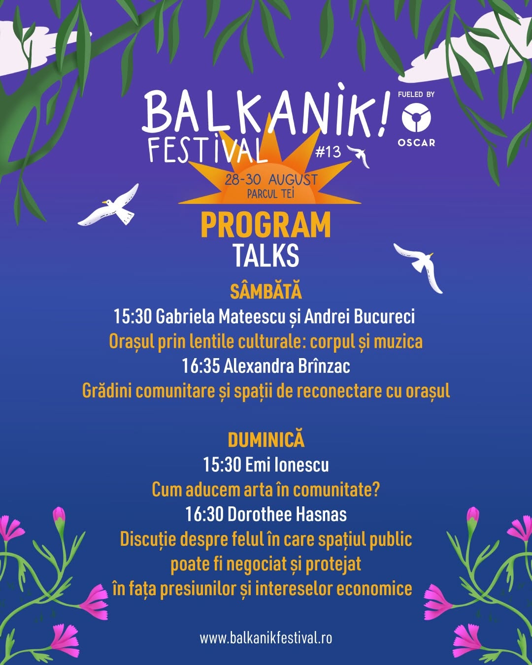Balkanik Festival #13: 28-30 august