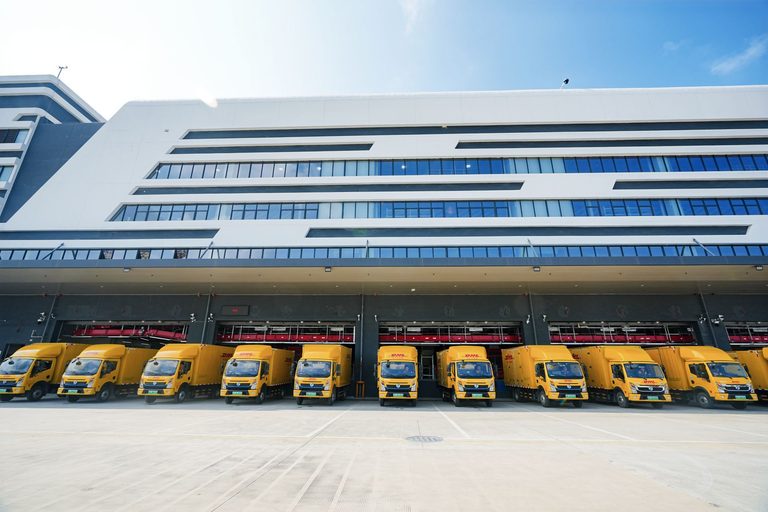 DHL China punct logistic