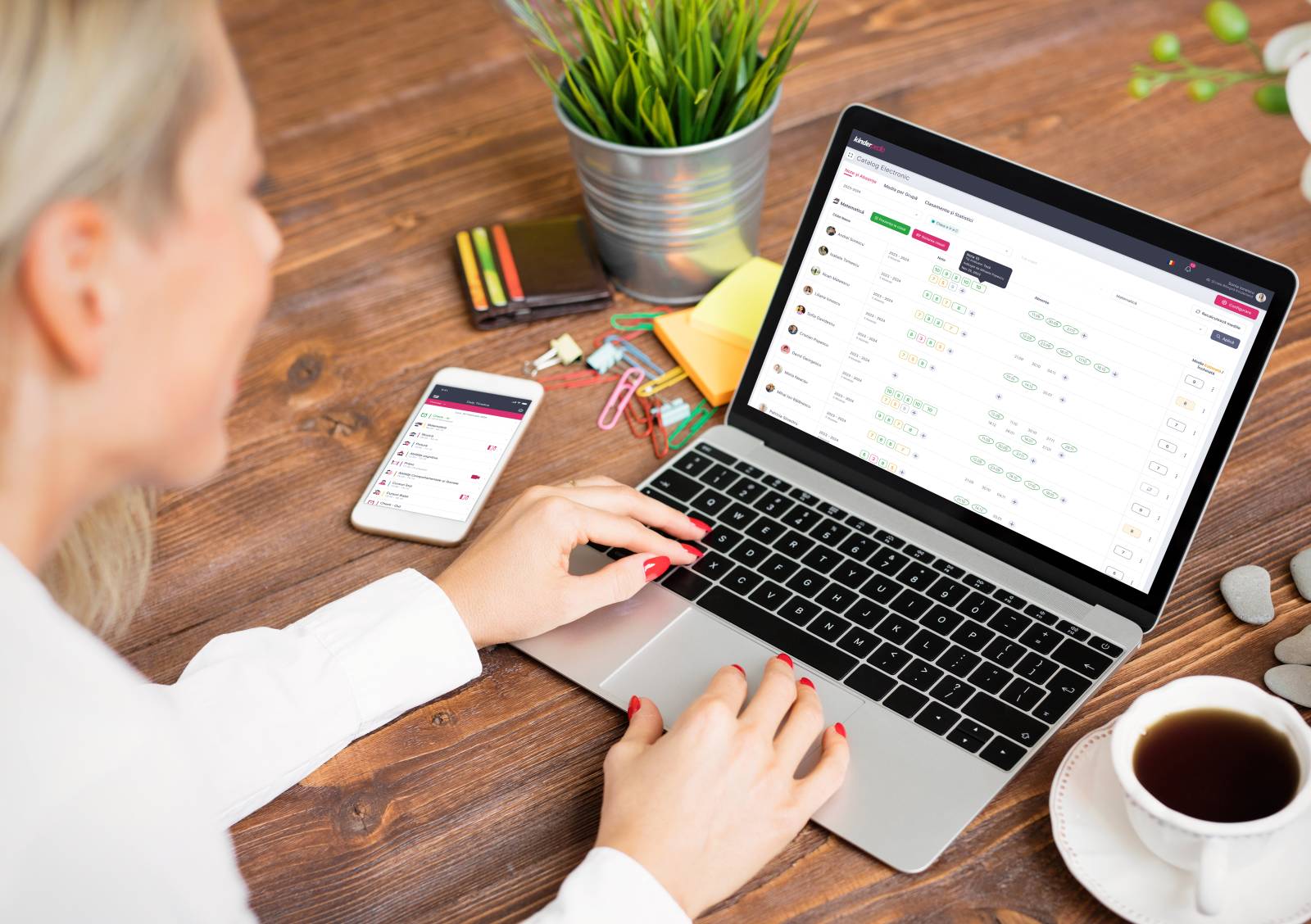 Kinderpedia, soluție EdTech construită în România, nominalizată pentru Global EdTech Prize 2026 7 Kinderpedia Gradebook RO