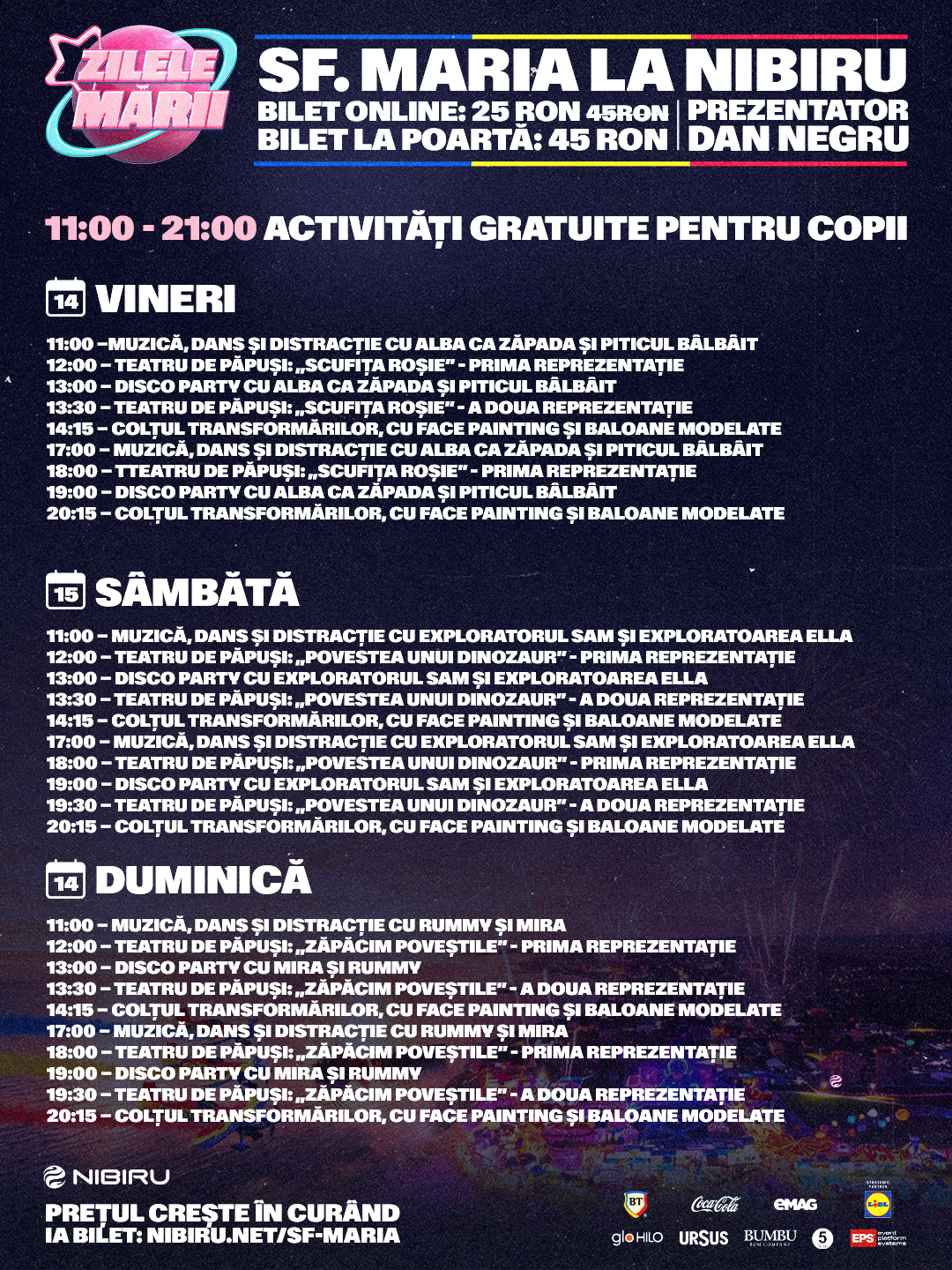 Peste 300.000 de turiști sunt așteptați la mare în week-endul de Sfânta Maria 1 NIBIRU Zilele Marii Program 4 002