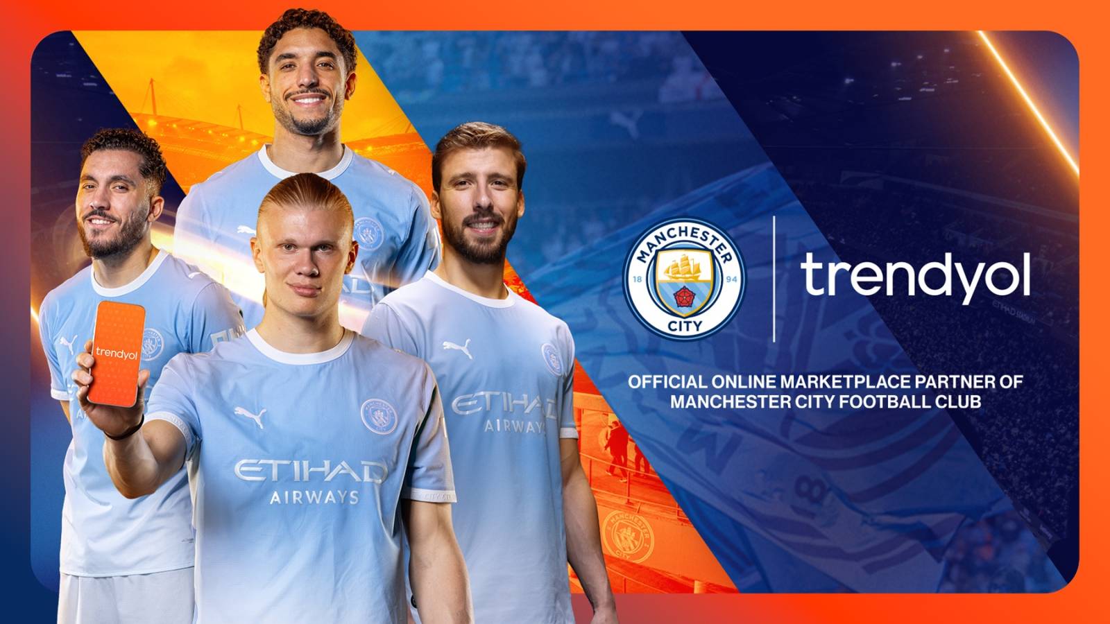 Trendyol va deveni „Official Online Marketplace Partner” al clubului Manchester City 3 Trendyol x ManCity