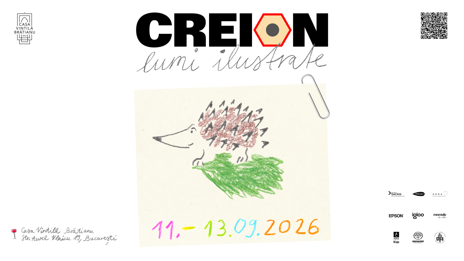 CREION: Lumi ilustrate, proiect dedicat ilustrației de carte pentru copii, poveștilor și imaginației se lansează la Casa Vintilă Brătianu 1 CREION: Lumi ilustrate