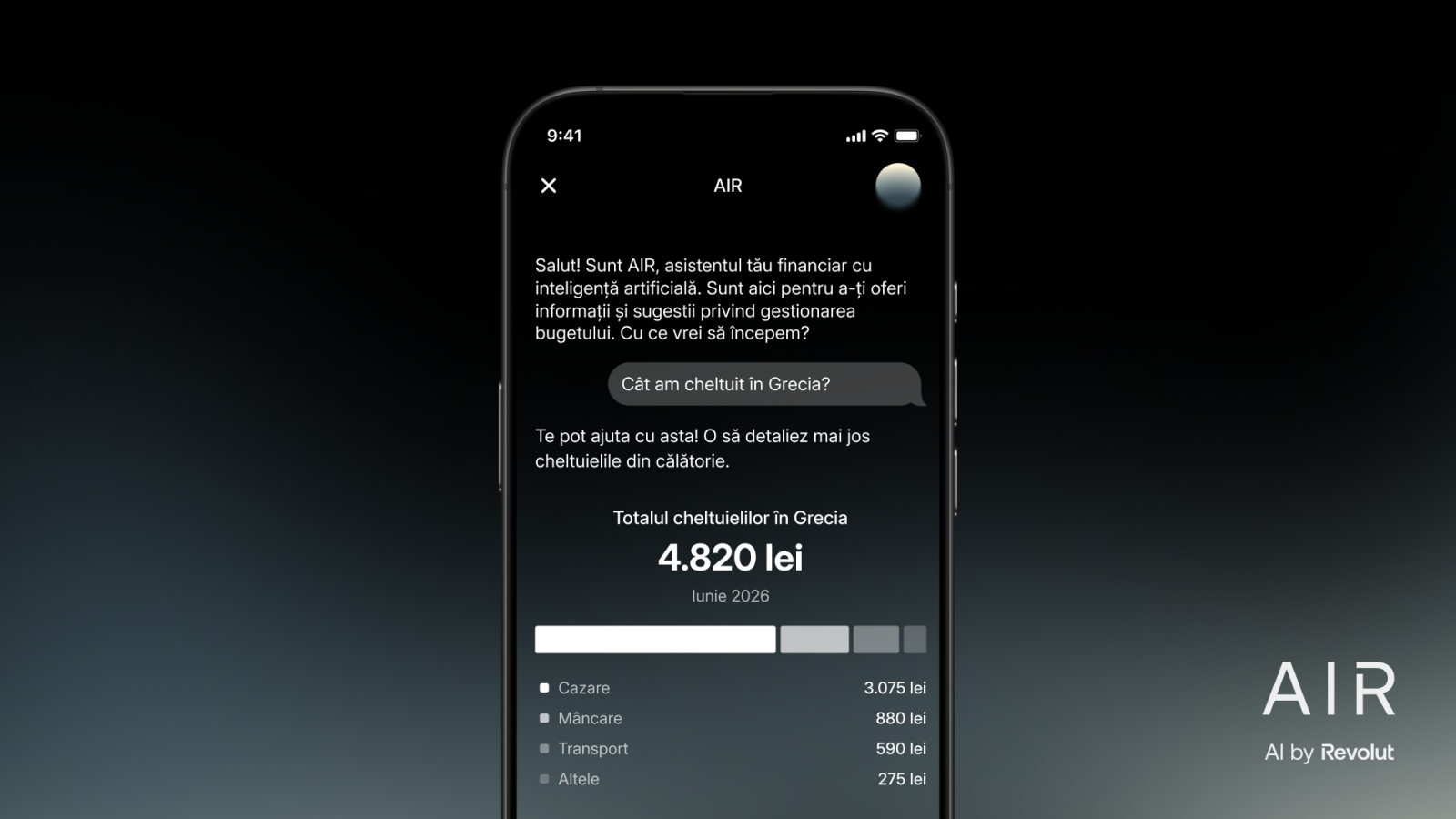 Revolut lansează asistentul AI pentru a explica ce se întâmplă cu banii tăi 4 AIR RO