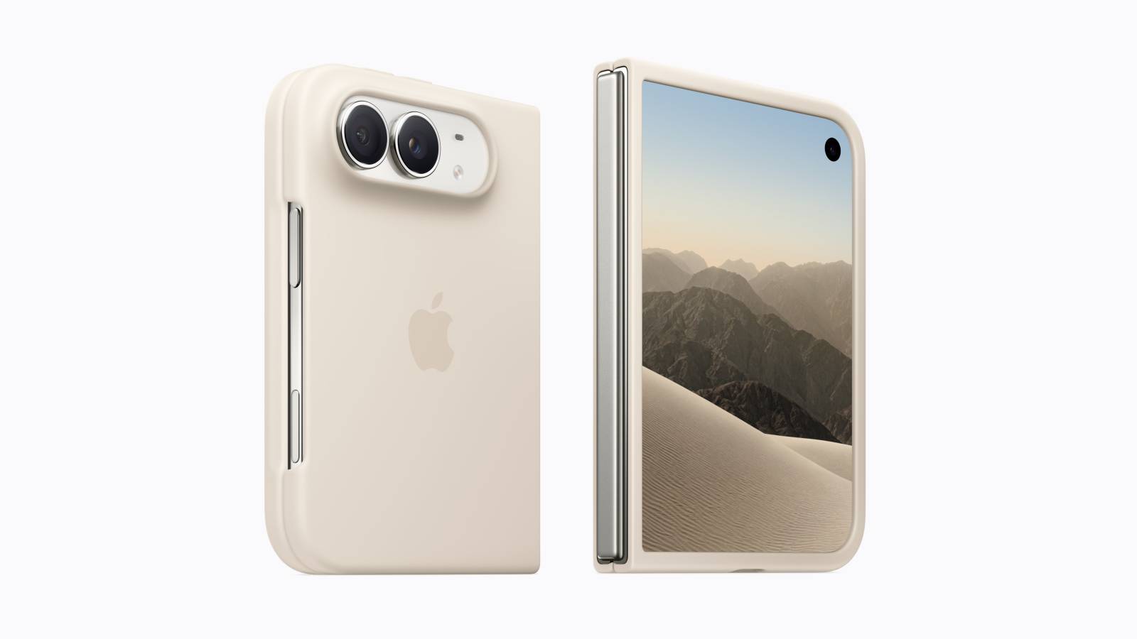 Apple a lansat primul său telefon pliabil, iPhone Duo 7 Apple iPhone Duo Case sand 260909