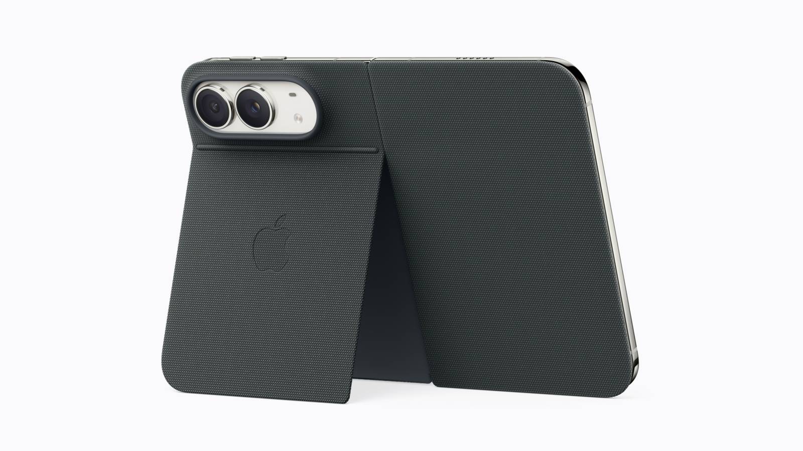 Apple a lansat primul său telefon pliabil, iPhone Duo 5 Apple iPhone Duo Folio navy blue 260909