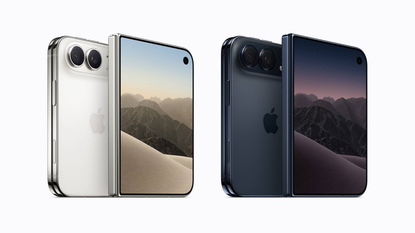 Apple a lansat primul său telefon pliabil, iPhone Duo 4 Apple iPhone Duo colors 260909