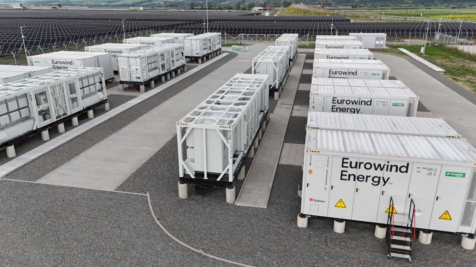 Eurowind Energy România a finalizat sistemul de stocare în baterii (BESS) de la Teiuș de 120 MWh 2 BESS Teius 2