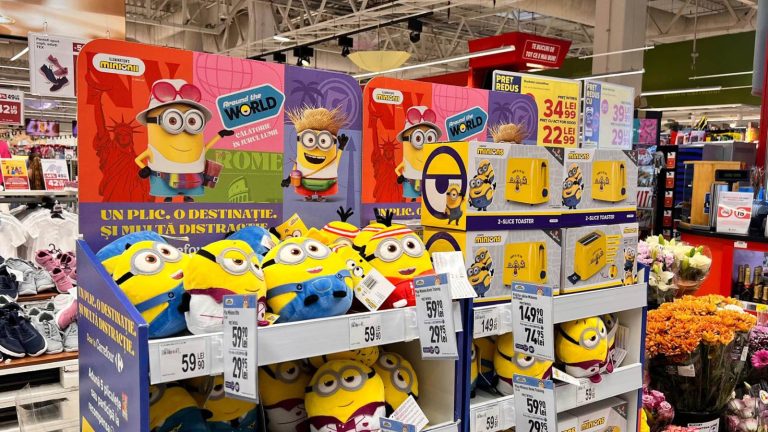 Carrefour - Minionii Calatorie in jurul lumii