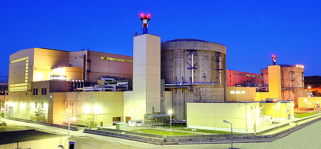 Compania care a fost selectată pentru modernizarea sistemelor de automatizare de la Unitatea 1 de la Cernavodă 3 Cernavoda exterior pe timpul noptii courtesy of Societatea Nationala Nuclearelectrica