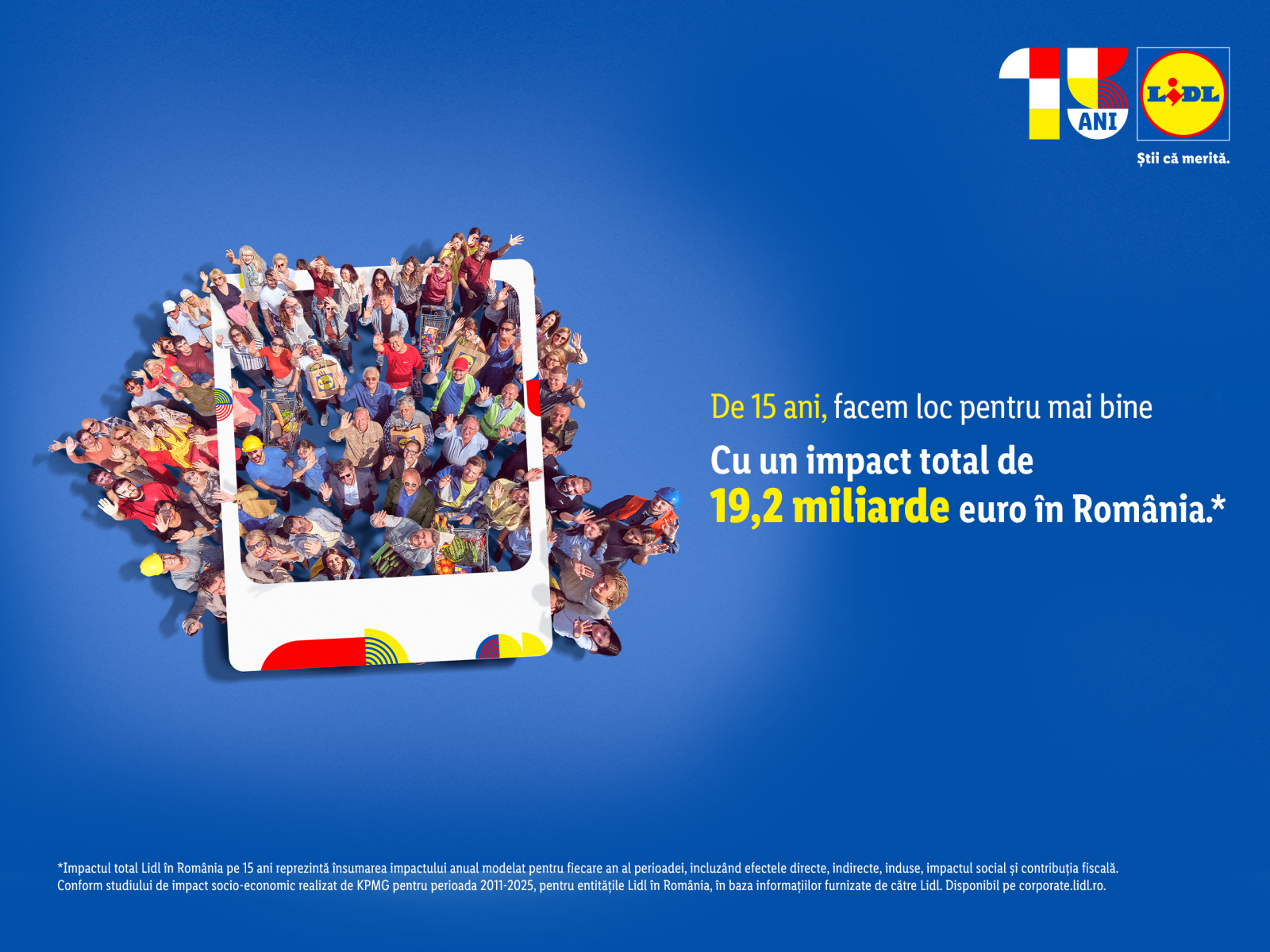Lidl România, impact total de 19,2 mld. euro de la intrarea pe piața locală 1 Comunicat de presa studiu de impact socio economic 15 ani de Lidl in Romania