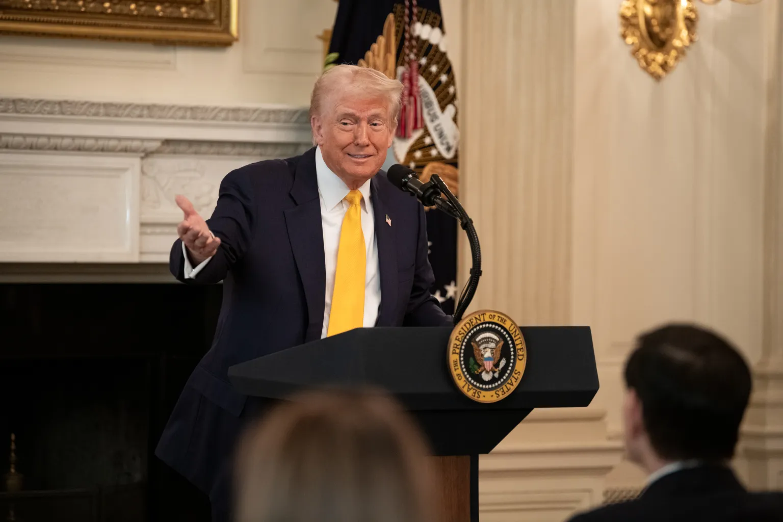 Donald Trump a semnat un ordin prin care redenumește Inteligența Artificială în „Super Inteligență” 11 Donald Trump Foto Casa Alba