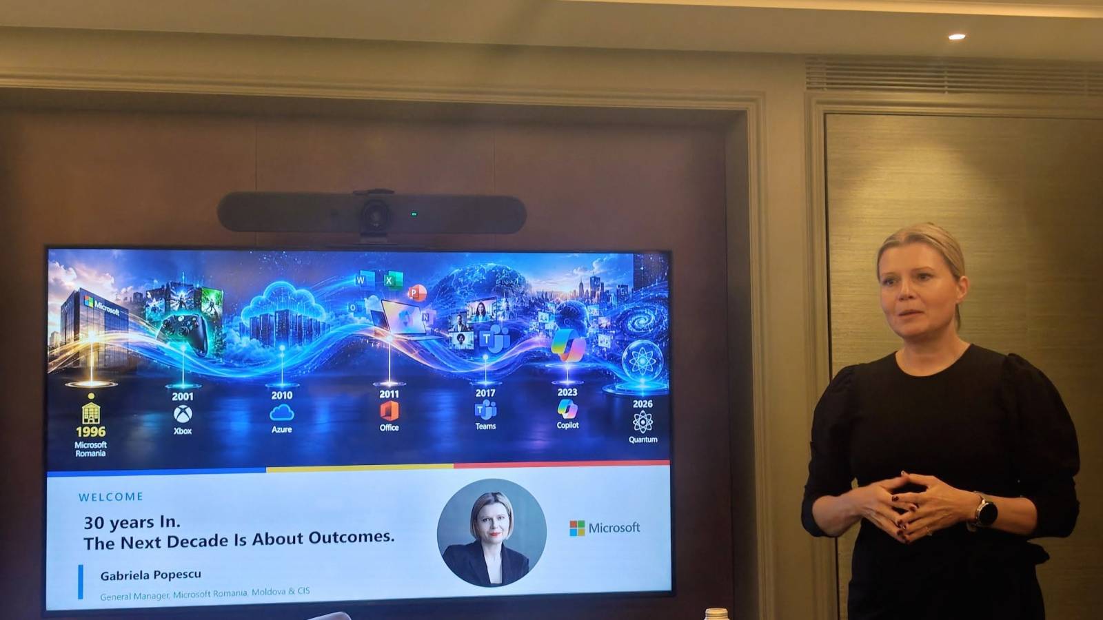România rămâne în urmă la adopția AI, față de alte țări din CEE 2 Gabriela Popescu Dir Microsoft
