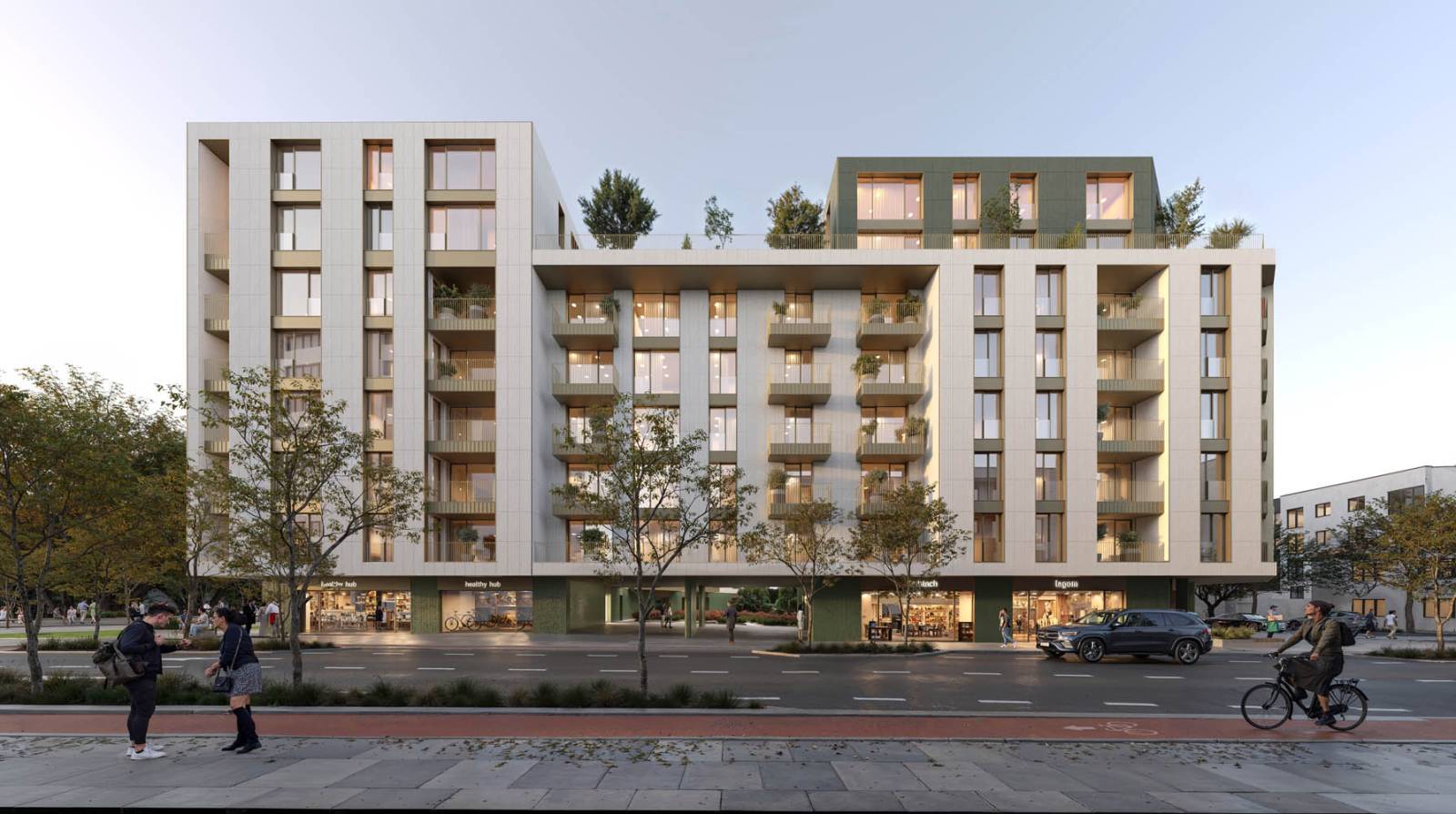 tbi bank extinde la 15 mil. euro finanțarea acordată Hexagon pentru proiectul rezidențial Someșului 15 din Cluj-Napoca 2 Hexagon - Somesului 15