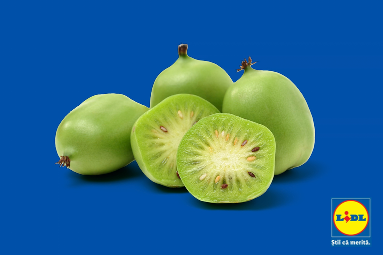 Informare de presa Lidl Romania aduce la raft un fruct inedit baby kiwi