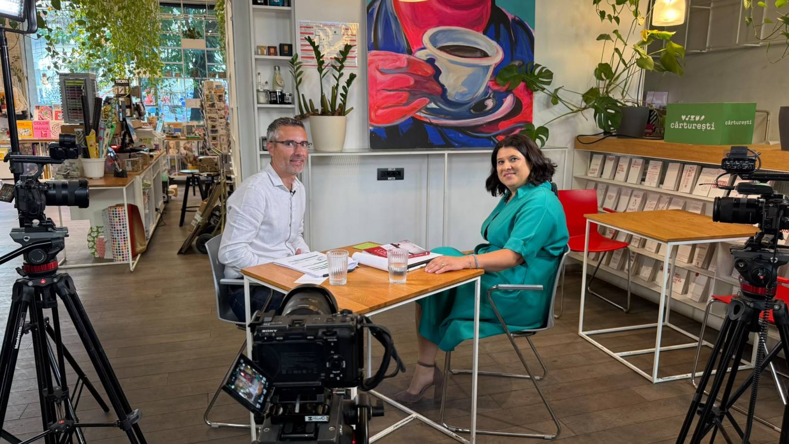 Georgeta Ghenea, BOOKMARK: Oamenii pe care îi întâlnim devin parte din ceea ce vom fi 2 Invitat Alexandru Nae Managing Director Ipsos Interactive Services Romania