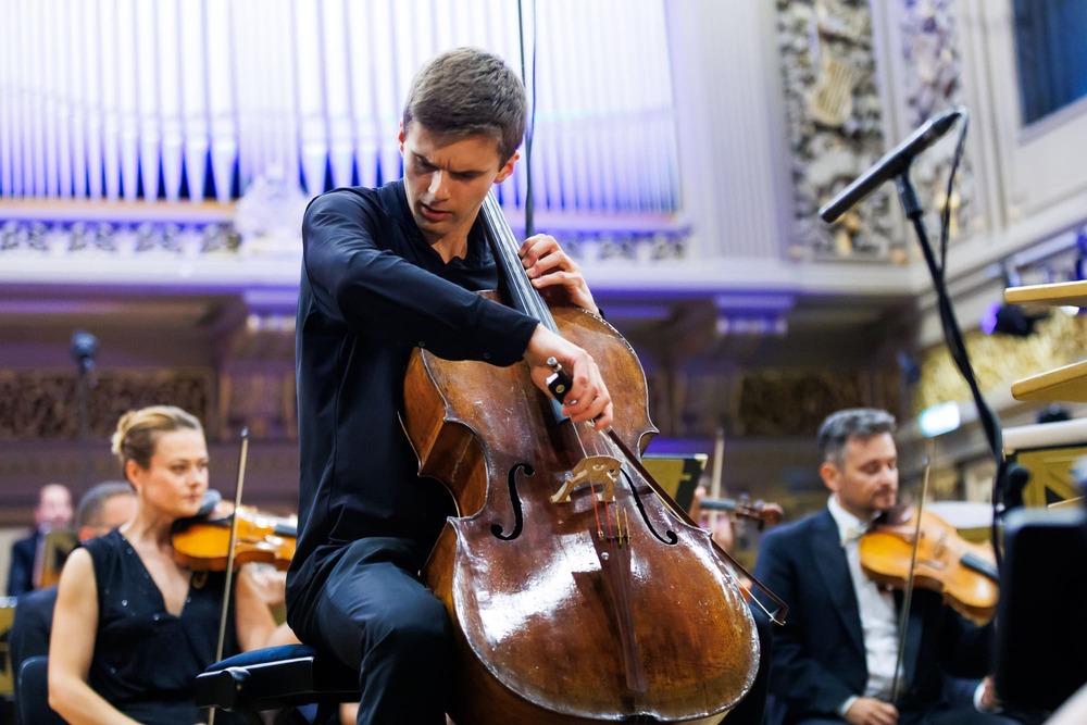 Samuel Niederhauser a câștigat Premiul I al Secțiunii Violoncel a Concursului Internațional George Enescu 2026 2 Samuel Niederhauser. Elvetia. Premiul I la Concursul Enescu 2026. foto Cristina Tanase