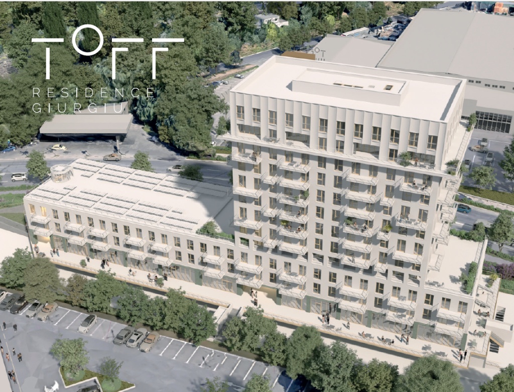 În Giurgiu se construiește cea mai înaltă clădire din oraș. Un proiect rezidențial de lux 1 Toff Residence Giurgiu 2